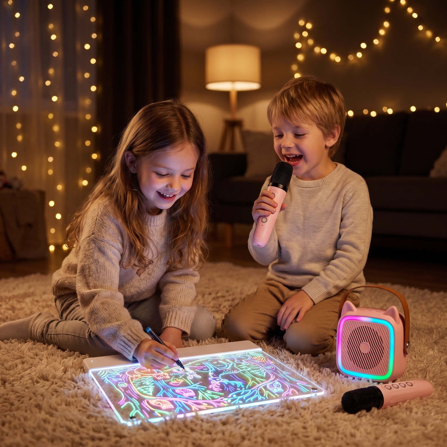 Kūrybiniai žaislai vaikams – Smalsutis GlowBoard