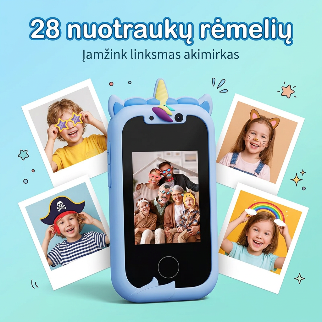 Smalsutis SmartKid – 28 nuotraukų rėmelių